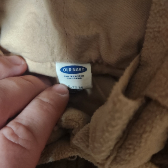 Old Navy 6-12 months fleece lion costume - Picture 2 of 4